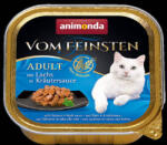 Animonda Vom Feinsten No Grain (lazac-gyógynövény mártással) alutálkás -Felnőtt macskák részére (100g) (600-83361)