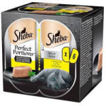 Mars-Nestlé Sheba Perfect Portions - alutálkás (pástétom csirkével) macskák részére (6x37.5g) 225g (130649)