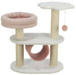 TRIXIE Cat Tree Arianna - kaparófa (fehér/pink) macskák részére (70cm) (028-44472) - zoobolt
