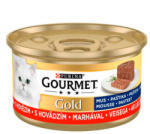 Mars-Nestlé Gourmet Gold Pástétom - Nedves eledel (marha) macskák részére (85g) (776281)