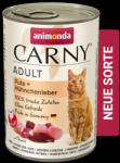Animonda Carny Adult (pulyka, csirkemáj) konzerv - Felnőtt macskák részére (400g) (600-83824)