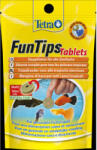 Tetra FunTips Tablets - ragacsos táplálék tabletta trópusi halak számára (20db/8g) (254305)