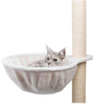 TRIXIE Cuddly Bag XXL for Scratching Posts - Függőágy kaparó oszlopra (világos szürke) macskák részére (Ø45cm) (028-43911)