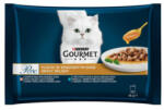 Mars-Nestlé Gourmet Perle Gravy Delight falatok szószban (lazaccal és tonhallal) nedvestáp - macskák részére (4x85g) (142625)