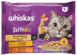 Mars-Nestlé Whiskas TastyMix 1+ - Nedves eledel (csirke-zöldség, bárány, pulyka-, szószban) macskák részére (262709)