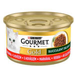 Mars-Nestlé GOURMET GOLD Succulent Delights - Nedves eledel (marha) macskák részére (85g) (502636)