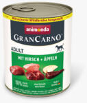 Animonda GranCarno deer + apple Adult (sertés+szarvas+alma) konzerv - Felnőtt kutyák részére (800g) (600-82484)