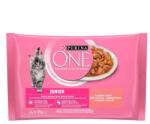 Mars-Nestlé PURINA ONE Junior Mini Filé (lazac, sárgarépa) - nedves eledel kölyökmacskák részére (4x85g) (7367198)