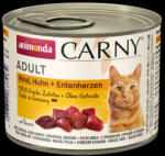 Animonda Carny Adult (marha, csirke, kacsaszív) konzerv - Felnőtt macskák részére (200g) (600-83706)