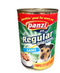 Panzi Regular konzerv kutyáknak (415g) - vad (303345)