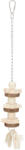 TRIXIE Wooden Toy - Fajáték láncon nagypapagájok részére (30cm) (028-5195)