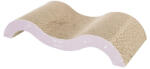 TRIXIE Junior Scratching Wave - kaparó kartonból (lila/menta) 38×7×18cm (028-48012)