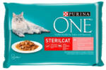 Mars-Nestlé Purina One Sterilcat - alutasakos (lazac, sárgarépa) ivartalanított macskák részére (4x85g) (698733)
