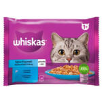 Mars-Nestlé Whiskas Adult Popular Fish - Nedves eledel (lazac, tonhal, aszpikban) macskák részére (4x85g) (301742)