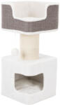 TRIXIE Ava Scratching Post - macskabútor (fehér, szürke, ) 39x39/86cm (028-44668)