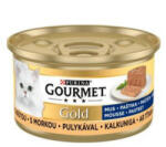 Mars-Nestlé GOURMET GOLD Pástétom Pulykával nedves macskaeledel 85g (776533)