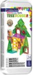 Magna-Tiles microMAGS Treehouse, Travel set, 24 piese Jucarii de constructii magnetice
