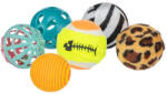 TRIXIE Set of Toy Balls - játék ( labdák, labda ) macskák részére (6db/ø4cm) (028-4523)