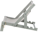 TRIXIE Beach chair, wood (szürke, világosszürke) macskák részére (33x37x51cm) (43205)
