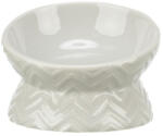 TRIXIE Ceramic Bowl - kerámia tál (taupe) macskák részére (0, 15l /Ø13cm) (028-24808)