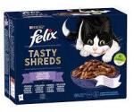 Mars-Nestlé Felix Tasty Shreds (vegyes válogatás - szószban) alutasakos - macskák részére (12x80g) (645704)