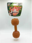 FitActive natúr gumijáték Rugby Dumbell M - játék kutyák részére (316123)