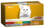 Mars-Nestlé Gourmet Gold Duó Multipack (többféle ízben) nedvestáp - macskák részére (4x85g) (946555)