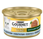 Mars-Nestlé GOURMET GOLD Succulent Delights - Nedves eledel (Óceáni hal) macskák részére (85g) (502650)