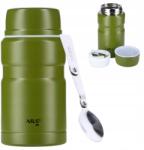 Nils Camp Termikus Bögre, Utazó Termosz Kávéhoz, Teához, Kanállal, 750 ml (15-02-050)