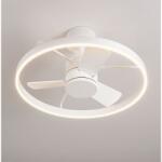 Nova Luce Lustra LED cu ventilator si telecomanda LUNAIR alb (NVL-9952394)