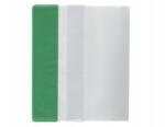 BIURFOL E6R borító állítható 24, 5cm x 34-37, 7cm átlátszó kristályos (OZK-47)