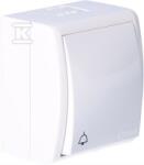KONTAKT-SIMON Csengő N/t IP54 Aquarius Fehér (HEQ666)