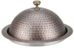 Horecano - Метално плато с капак ф35см кръгло RUSTIC-(HC-84245)(SG-86610(C)) (0184245)