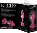 Pipedream - Icicles Dop anal din sticla - Icicles No. 79 Pink