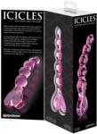 Pipedream - Icicles Bile anale din sticla - Icicles No. 43 Pink