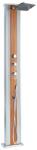POOLSTAR Dus Solar Hibrid Dada Straight 40L, Gri si Lemn, Poolstar (DS-D463AW)