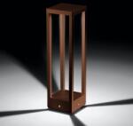 Zafferano Lampadar Exterior LED Home Zafferano, Corten Mat, IP65, H50 cm (LD0254R3)