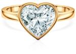 SAVICKI Inel de logodnă Pure: aur, diamant tăietură inimă - savicki - 59 747,00 RON