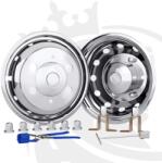 TruckKing Set Capace Roti Inox, 16, , Iveco Daily 2006+, PCD 205mm, Euroliners (165301623)