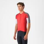 Castelli Tricou cu maneca scurta Castelli Entrata 6, pentru barbati, rosu/gri fumuriu-gri argintiu, M