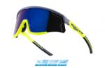 FORCE Ochelari Force Sonic, lentila albastra oglinda, gri/fluo