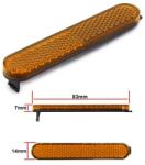 Fivestars Reflectorizante galbene pentru trotineta Xiaomi - set 20 bucati