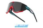 FORCE Ochelari Force Creed, lentila neagra oglinda, rosu petrol