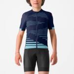 Castelli Tricou cu maneca scurta Castelli Aero Kid, pentru copii, albastru belgian/albastru piscina, 12A