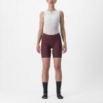 Castelli Pantaloni scurti Castelli Prima, de dama, Visiniu/Rosu, XS