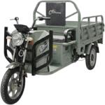  Triciclu Electric cu bena basculabila Tuk Tuk, GN1500DZH-7, Baterie 52Ah VERDE