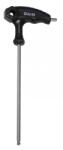 FORCE Cheie Force hexagonala cu maner T 5mm, cu capat rotund Cheie imbus