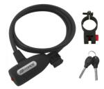 Force Lacat Force F Lux 120cm/8mm cu suport negru