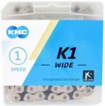 KMC Lant KMC K1 Wide Single-Speed Argintiu/Negru 100 Zale