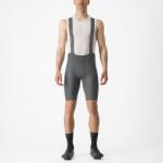 Castelli Pantaloni scurti cu bretele Castelli Espresso, Gri Gunmetal, M